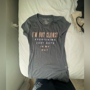 Written Grey Shirt
